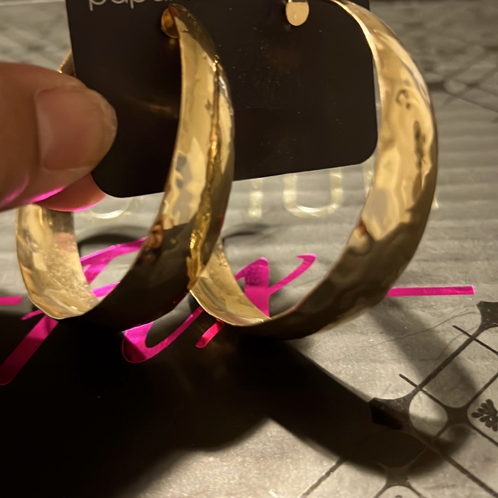 Brand New hoop earrings